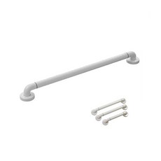 海夫健康生活館 無障礙一字型/C型ABS抗菌扶手(長度60cm/70cm/80cm), 1個, 70cm