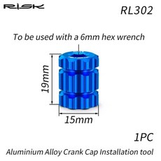 알루미늄 합금 자전거 크랭크 커버 로드 MTB 체인휠 BB 암 볼트 나사 1 개, 05 Red M18, 1개