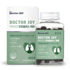 닥터조이 강아지 케어 영양제, 70정, 호흡기/기관지, 1개