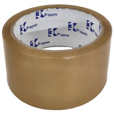 3K牌 彩色封箱膠帶 棕色 48mm*50y*0.043 材質:OPP, 6個