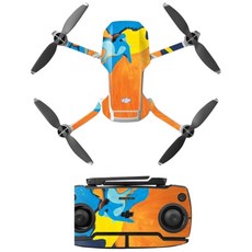 DJI Mavic mini / SE 御 mini 機身貼紙【高雄現貨】PVC保護貼 遙控器貼膜 個性化機身保護, 1套裝