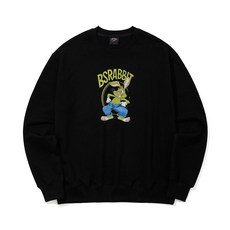 ART CHARACTER BSR CREWNECK BLACK