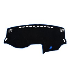YOSRTER Dashboard Cover for Dodge Journey Accessories 2016 2017 2018 2019 2020 Non-Slip Car반려동물용 P, Blue Edge Blue Trim
