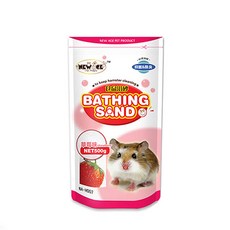 뉴에이지 햄스터 목욕모래 딸기향 (500g) NA-H007, 500g, 1개