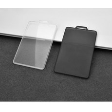 테슬라 차량용 카드키 케이스, 1개, 사각투명블랙