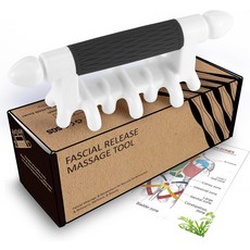 패시아 마사지 도구 근막 방출 항셀룰라이트 피부 진정 림프 배액 트리거 포인트 심부 조직 목 어깨 허리 소아 허벅지 엉덩이 및 전신블랙용 블래스터 출시, Black, Small