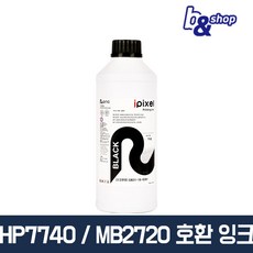 HP9010 HP8710 HP8600 HP8640 HP8210 HP7110 프린터 호환 무한 리필 피앤씨(무림) 잉크, HP9010 검정색 안료(PIG) 1L