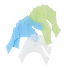 해피이지디자인 손가락 물갈퀴 오리손물갈퀴, 화이트S