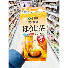이토엔 호지차 티백 대용량 50개입 175g