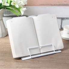 스토리 각도조절 독서대 스틸 북스탠드 화이트aja5+9kPY