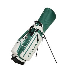 [캘러웨이코리아정품] 2026 레이서 스탠드백, 그린/화이트