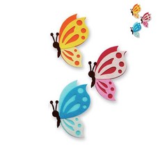 교실게시판 펠트 옆나비(우) 환경판꾸미기 봄 게시판 소품