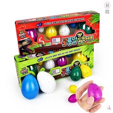 낱개 교육 신기한 공룡알 실험 세트 과학교구