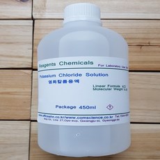 염화칼륨용액 3.3M 450ml Potassium Chloride Solution (KCl), 1개