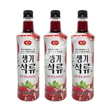 광야 늘감사 생기석류베이스, 970ml, 3개