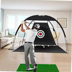 골프 스윙그물망 텐트형 골프연습 셀프 그물망 네트 2M 휴대용 59000EA 1EA, 골프연습텐트 2M, 그린