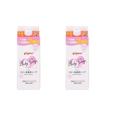 Pigeon 바디 폼 워시 리필 Flower Scent 800ml 2팩