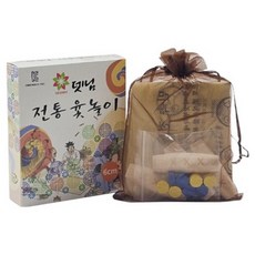 뎃님 미니 전통 민속 윷놀이 게임세트, 1세트