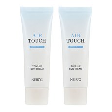 니얼지(NEER'G) 에어터치 톤업 선크림 SPF50+ PA++++, 2개, 50ml