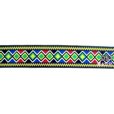 綺綺愛編織 電腦繡織帶 整捆裝 原住民織帶圖騰, 1個, 051號 (25碼裝)