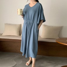 소매훌 임산부원피스 빅사이즈 여성 임부복 여름 하객룩 160024