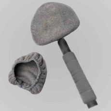 차량 유리창청소 길이조절 청소봉 극세사패드 밀대봉