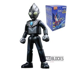 블로 빌딩 블록 맨 울트라맨 갤럭시 버전 장 긴가 빅 티가 다크 이동식 모델 접합 선물, 1개, 11. Tiga Dark