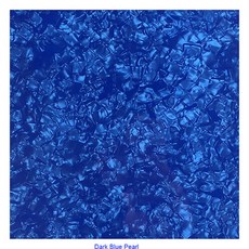 24cm x 22cm 사용자 정의 품질 어쿠스틱 기타 픽가드 셀룰로이드 소재 빈 시트 자체 접착 스크래치 플레이트, Dark Blue Pearl