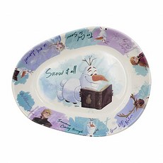 겨울왕국2 올라프 세라믹 입체 카레볼 접시 557549, 1개