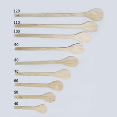 업소용 나무 장주걱 모음 대형 나무주걱, 70cm, 1개