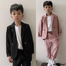 男童西服套裝 兒童休閑西服套裝 帥氣新款韓版禮服花童表演服