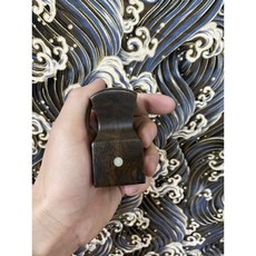 京綸 黑紫素面印章，手工精製，方便攜帶，展現個人風格, 1個