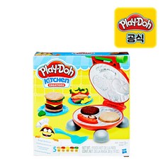 플레이도우 버거놀이 세트, 혼합색상, 280g, 1개