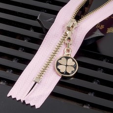 紅利拉鏈條 包箱拉鏈條 3號金屬口袋拉鏈衣服封閉拉鎖皮褲褲腳裝飾輔料配件帶拉頭紅色, 粉紅色 20厘米, 1個