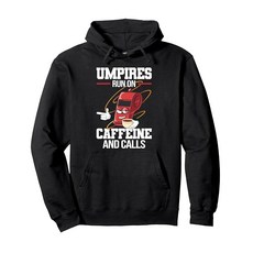 Umpire 야구 카페인 디자인 남성용 심판 심판원 후드티