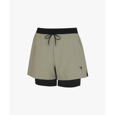 디아도라 여성 숏팬츠 2IN1 3인치 러닝 쇼츠 D5322RWP45KAL