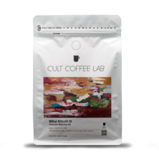 컬트커피랩 진한 바디 쌉쌀한 다크 로부스타 G1 싱글오리진 커피원두 당일로스팅, 1개, 200g, 홀빈(분쇄안함)