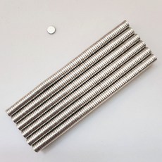 생활문구 원형 자석 6mmx1.5mm 규격형 부자재