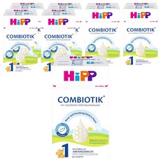 힙 콤비오틱 전분 분유 1단계, 600g, 7개