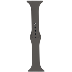 w9999 Apple Watch相容7 SE 6 3細款矽膠錶帶, 海岸灰, 38/40/41mm
