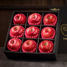 당도선별 사과선물세트 9입/4kg내외, 1