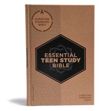 (영문도서) CSB Essential Teen Study Bible Hardcover Hardcover, Holman Bible Publishers, English, 9781433644238