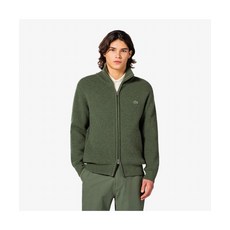 매장정품 라코스테 LACOSTE 남성 립조직 풀집업 가디건 AH155E-55N E9F AH155E-55NE9F 175235, 003
