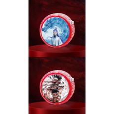 臺灣-出貨 【新款熱銷】新款哪吒敖丙悠悠球兒童入門初學者溜溜球自動迴旋女孩小學生 GDW5, 哪吒敖丙紅色組合裝, 1個