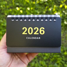 Dgood 2026 직사각 미니달력 (내지기준 11x6cm), 03_직사각 블랙