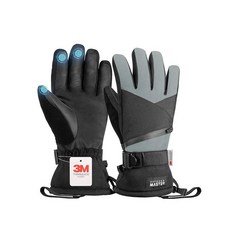 OUT 아웃doorMaster 여성 및 남성용 스키 스노우 장갑 3M 신슐레이트 방수 스노우보드 더블 포켓이 있는 겨울용 따뜻한 방풍 스노모빌 125420