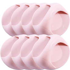 스타일러버 변기 유리문 무타공 손잡이, 핑크8p