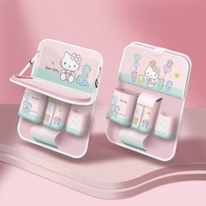 汽車座椅後背收納袋 車載置物掛袋 多功能後排兒童餐桌防踢墊, 升級款--愛心氣球粉-2個, 1個