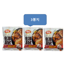 하림 훈제통닭, 630g, 3개