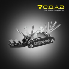 코아브 13종 수리공구 블랙, 1개